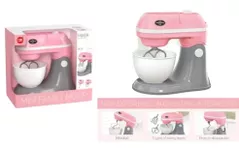 Bucătărie și veselă de jucărie Richi (75364) Mixer pe baterii, roz