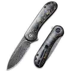 Нож походный Civivi C907C-DS1 Elementum, mâner fibră de carbon, Liner Lock