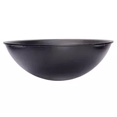 Tigaie Sote ST-68 Tigaie WOK din fontă Surel, 35cm, Negru