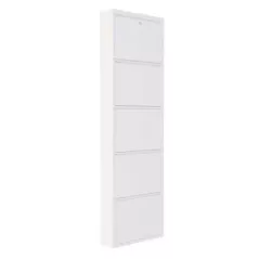 Полка для обуви Trendy Locking 5 Piece Metal-White, 50x169x15cm