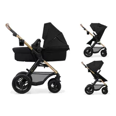 Сărucior pentru copii KinderKraft KSMOOV02BLK0000 Moov 3in1 Pure Air Black