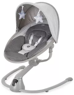 Leagăn pentru bebeluși Moni Cloud Premium + Light Grey