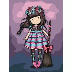 Картина по номерам Ideyka (KHO8675) Frida Santoro Gorjuss Collection, 30х40
