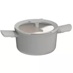 Кастрюля Berghoff 3950428 cu capac 20cm 3.1L Balance Moonmist