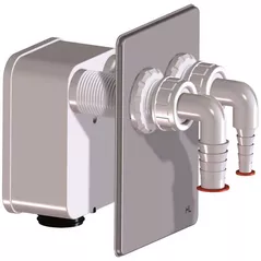 Аксессуар для систем отопления Hutterer & Lechner Bloc sifon HL 4000.2 la sifon HL4000.2 pentru conectarea a 2 masini de spalat