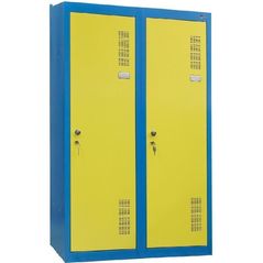 Офисная металлическая мебель УХЛ-МАШ ШОД-300/2 Шкаф одёжный детский (1300x600x350)