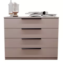 Комод Bayro Murano 1000x810x450 серый камень