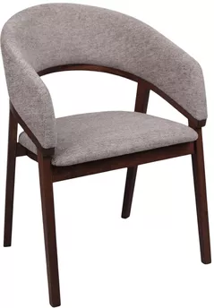 Стул Deco Ikaro Light Brown (Raven 30) + Walnut