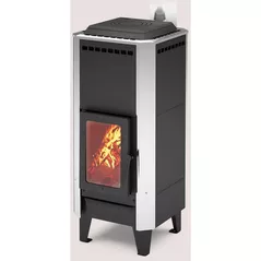 Твердотопливный котёл Теплодар Вертикаль Металлика