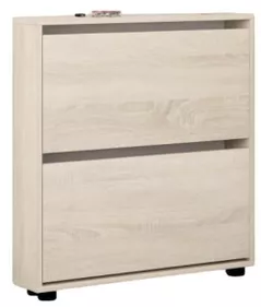 Полка для обуви Mobildor-Lux Leo Slim 100x16x86H cm Sonoma
