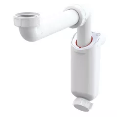 Sifon pentru chiuvetă bucătărie Alcaplast A43S-DN32 1 1/4" 32, для умывальника