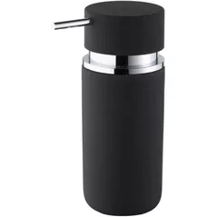 Дозатор для мыла Bisk 06593 rotund, negru. (ceramica)