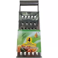 Терка кухонная Promstore 00400 четырехсторонняя 10.6x8x24cm, нерж