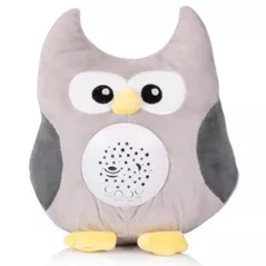 Jucărie de pluș Chipolino Little Owl PIL02513LOWL (проектор муз)