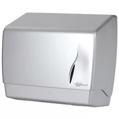 Suport pentru hârtie Bisk 00398 prosoape hartie pliate, argintiu, PL-P2