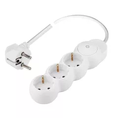 Удлинитель электрический Scame 161.3071D5, 3 locuri + INTR. CAVO 16A 5m