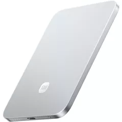 Аккумулятор внешний USB (Powerbank) Xiaomi UltraThin Magnetic 5000 15W Silver