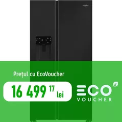 Frigider SideBySide Whirlpool WHG26574WXK5E