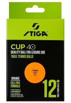 Articol de tenis Stiga 53945 Table Tennis Ball Cup. 1110-2510-12 Orange (12-pack)