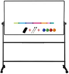 Офисная доска Deli DLE7883 Tabla de conferinta 150х90cm mobila, aluminiu