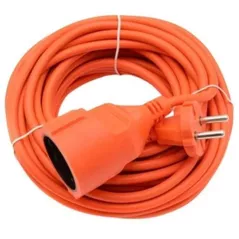 Удлинитель электрический Neomax 73488 Prelungitor cu o priza, fără impamantare, 20m, 2х1.0mm², 16A, oranj (NX530120)
