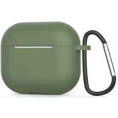 Чехол для наушников Helmet Airpods Pro, silicone, Pine Green