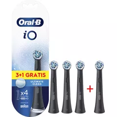 Rezervă pentru periuța de dinți Oral-B 6044/5986 iO Ultimate Clean Black 3+1