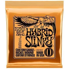 Coarda pentru instrument muzical Ernie Ball 2222 Nickel Wound — Corzi Chitară Electrică