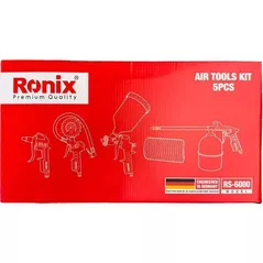 Пневмопистолет Ronix RS-6000 Набор 5 аксессуаров для компрессора