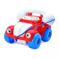 Игрушка каталка Maximus MX5106 Jucărie cu șiret Telefon mediu în assort.