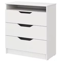 Comodă MebelStar 800 LILU 81x40x89 White (MBS-1301)