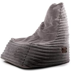 Кресло-мешок Because Soft Dark + Pouf (140x140x100cm)