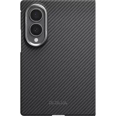 Чехол для смартфона Pitaka Edge Wide Samsung Galaxy Z Fold 8 (Protectie spate) Black Grey 01 (FBWFold8)