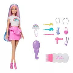Кукла Barbie JJP07 Strălucire Curcubeu