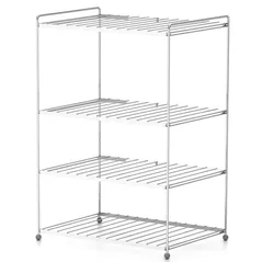 Raft pentru încălțăminte Teknotel EG206 Raft pantofi 3 niveluri, metal sur