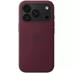 Чехол для смартфона Apple iPhone 18 Pro Silicone Case with MagSafe Burgundy MK8U4