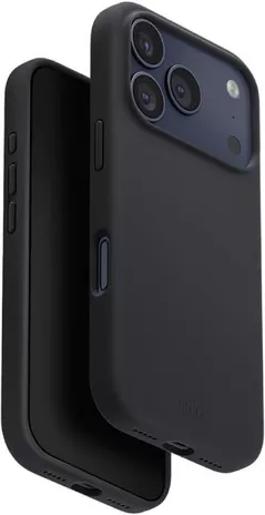 Husă pentru smartphone UNIQ iPhone 17 Pro Max (2025) 6.9 Hybrid Magclick Lino, Charcoal Grey