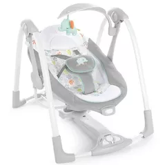 Leagăn pentru bebeluși Bright Starts 12322 Leagan portabil Ingenuity ConvertMe Swing 2 Seat Wimberly