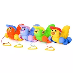 Игрушка каталка miscellaneous 6029 Joc animalut logic cu tragere 5100/5103/532084