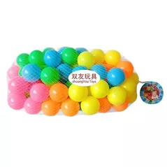 Complex de joacă pentru copii 4Play Multicolor 100pcs 5.5cm