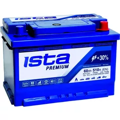 Автомобильный аккумулятор Ista Premium 60AH A600 (242*175*190)