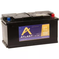 Автомобильный аккумулятор Atlant batteries 6CT 100 Ah R+ Atlant Black