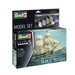 Конструктор Revell 65458 Macheta de asamblat HMS Beagle, 60901