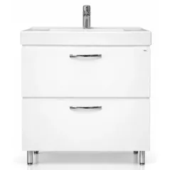 Dulap pentru lavoar Mashtab 11489 Agat cu 2 sertare 60cm Alb