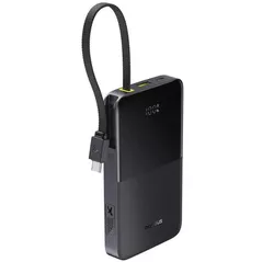 Аккумулятор внешний USB (Powerbank) Baseus E0027600, EnerFill FC51 Bipow2 Pro Digital Display , Cosmic Black