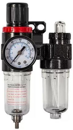 Compresor Profmet 815165 Unitate de tratare a aerului in doua etape cu reductor si manometru 1/4