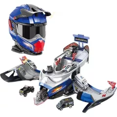 Jucărie Essa SK-637JA Cască de joacă transformabila cu 4 mașinuțe