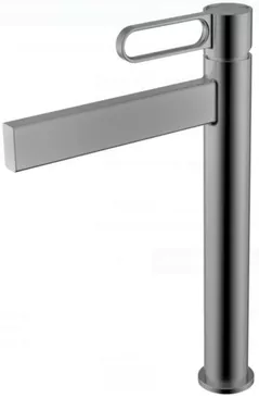 Смеситель для умывальника Zaffiro F-DESIGN Gun Metal FD1-ZFR-2L-04 (lavoar inalt)