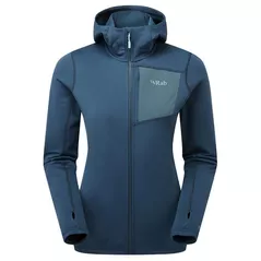 Одежда для спорта Rab Jacheta dame Superflux Hoody Tempest Blue 12 (QFG-14-TMB-12)