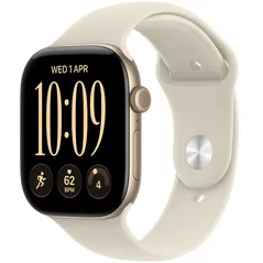 Смарт часы Apple Watch Series 12 GPS 42mm Light Gold Aluminium Case with Sand Sport Band M/L MJEE4